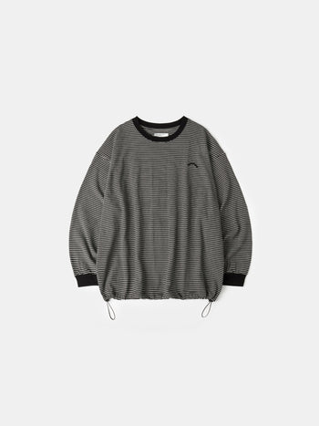 Double Stripe String Tee (Black)