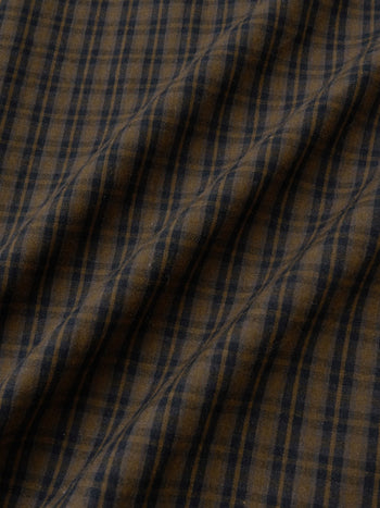 Classic Check Western Shirts (Brown)