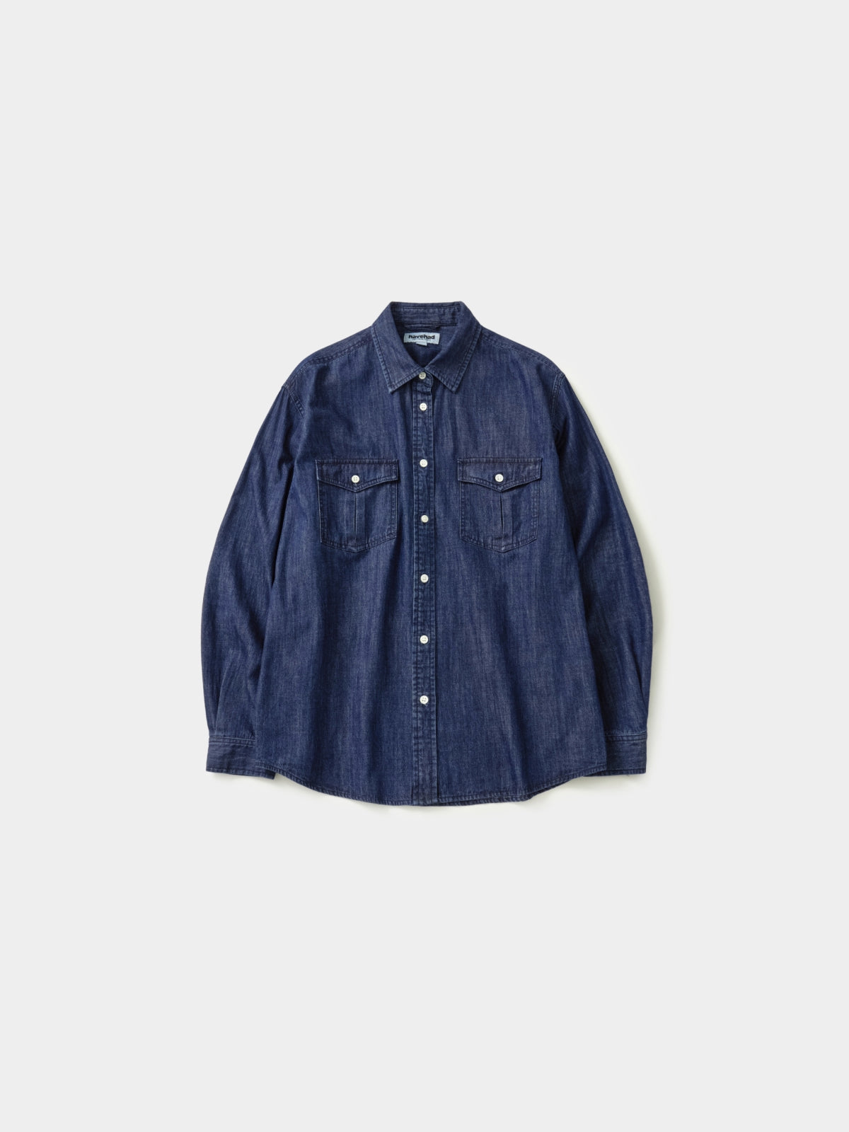 Double Pocket Denim Shirts (Denim Navy)