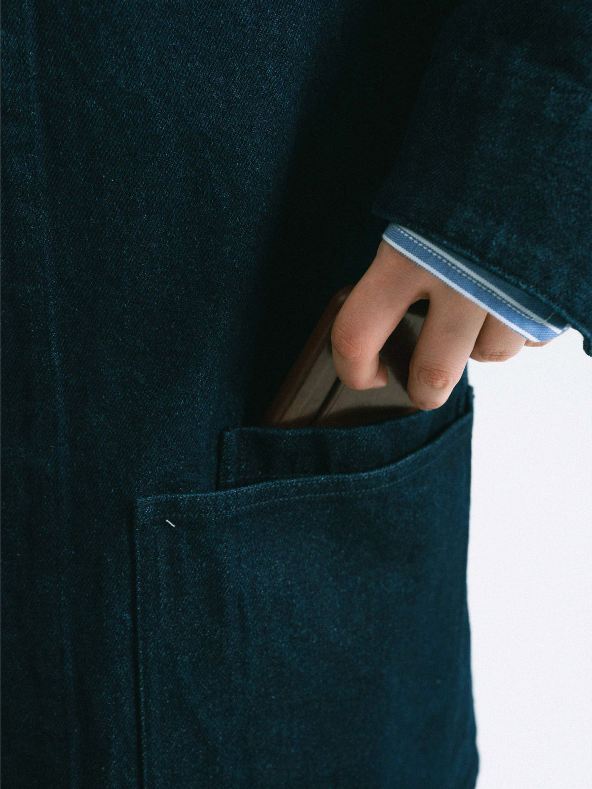 Denim Chore Jacket (Denim Blue)