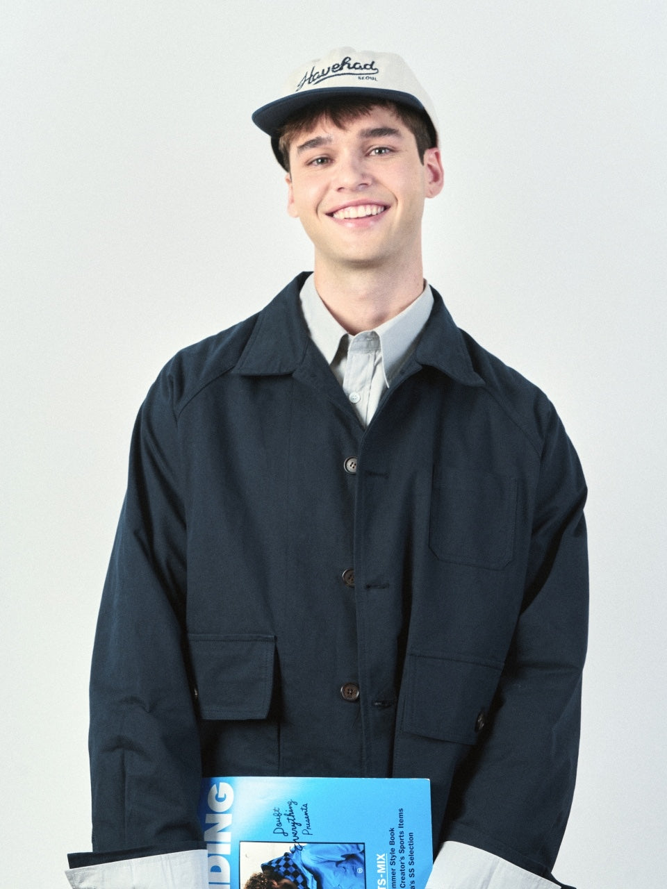 City Worker French Jacket (Khaki Gray)
