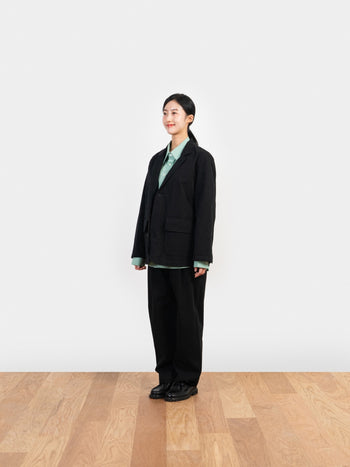 25ss City Worker Club Jacket - Black | A1 (M)