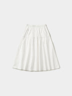 Light String Tiered Skirt (White)