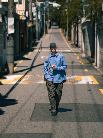 Classic Check Longbill Cap (Navy)