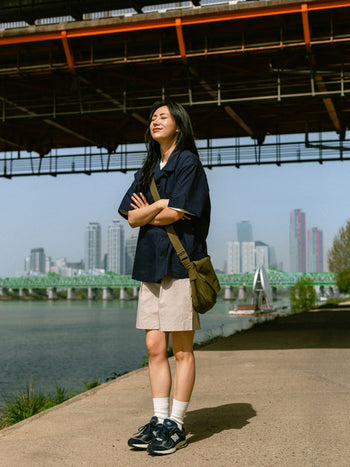 City Summer Light Banding Shorts (Navy)