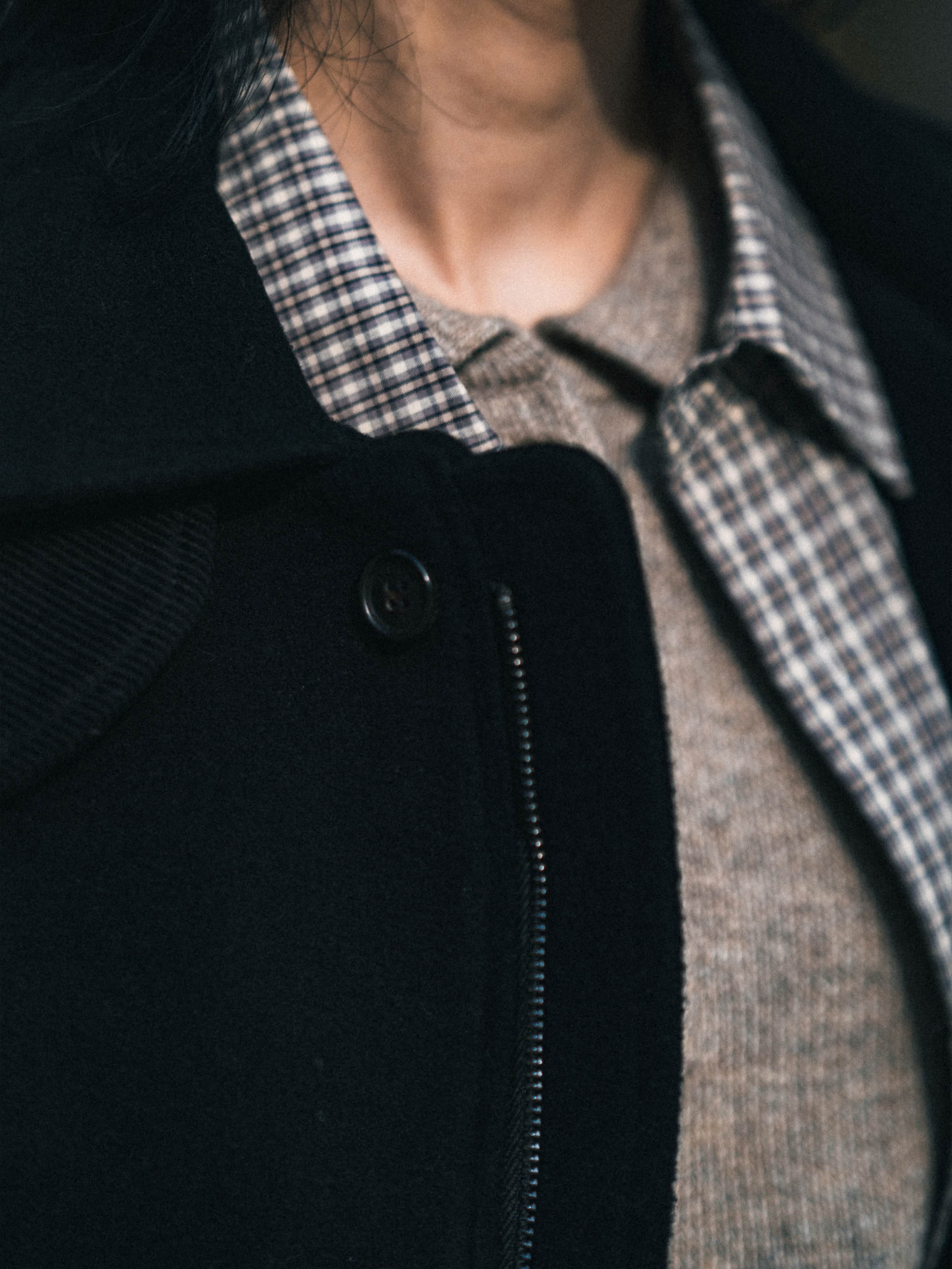 City Wool Half Coat (Navy) | Havehad