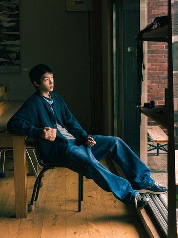 Heavy Cotton Carpenter Pants (Denim Blue)