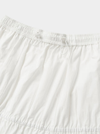 Light String Tiered Skirt (White)