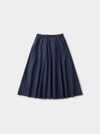 Light String Tiered Skirt (Navy)