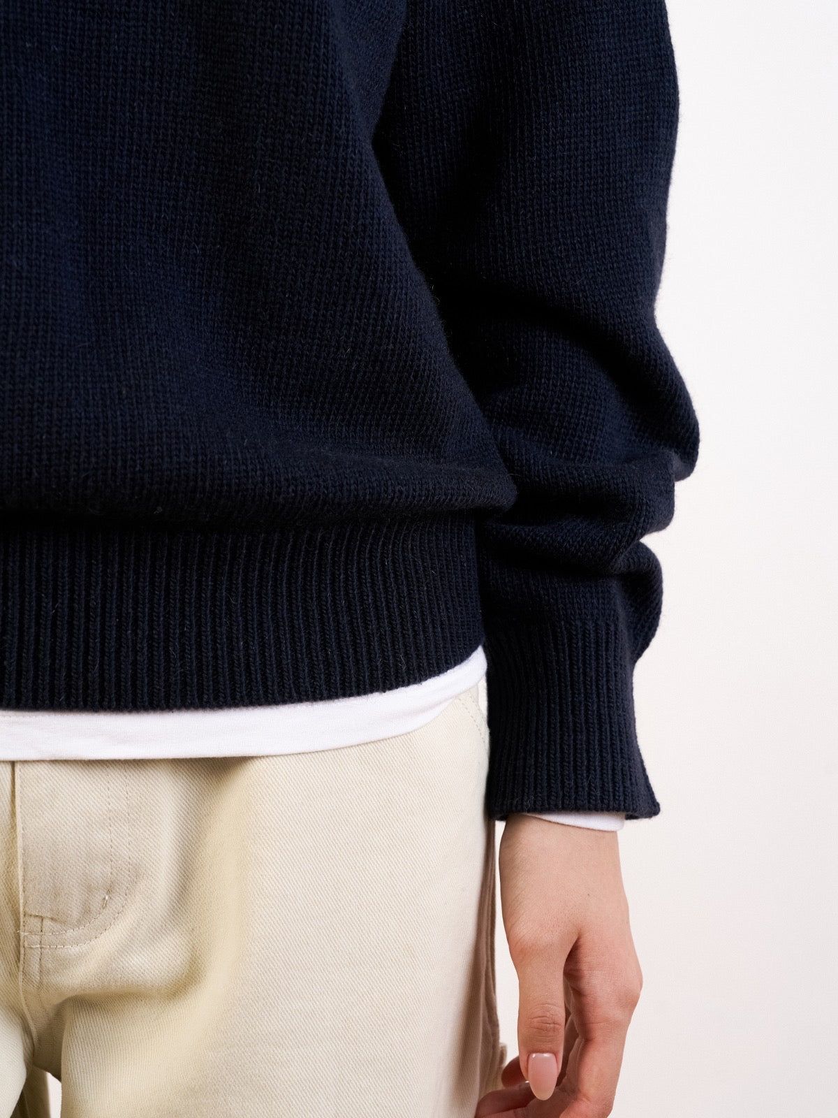 Yak Wool Crewneck Sweater (Gray) | Havehad Yak Wool Crewneck Sweater (Gray) | Havehad