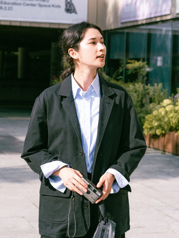 25ss City Worker Club Jacket - Navy | A2 (L)