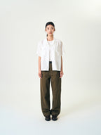Double Pocket Slub Shirts (Navy)