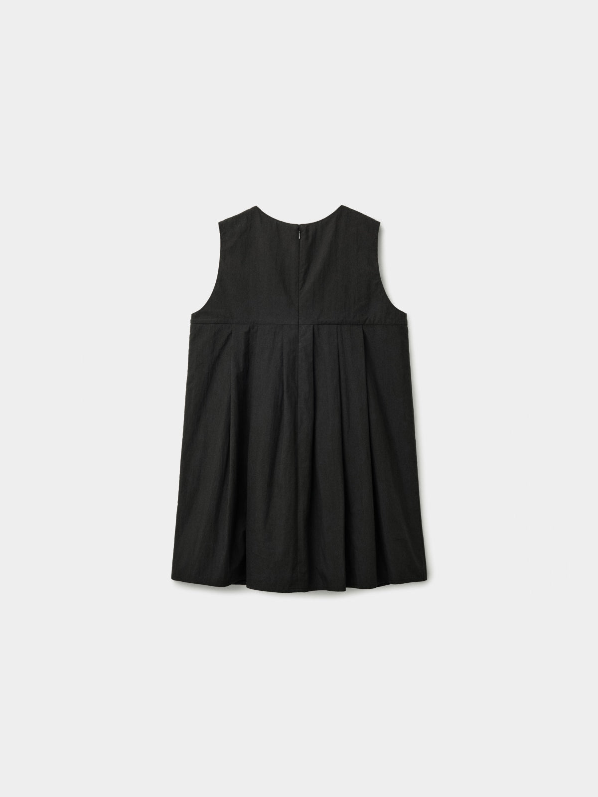 SLEEVELESS PLEATED TOP ブラック 0 hyke