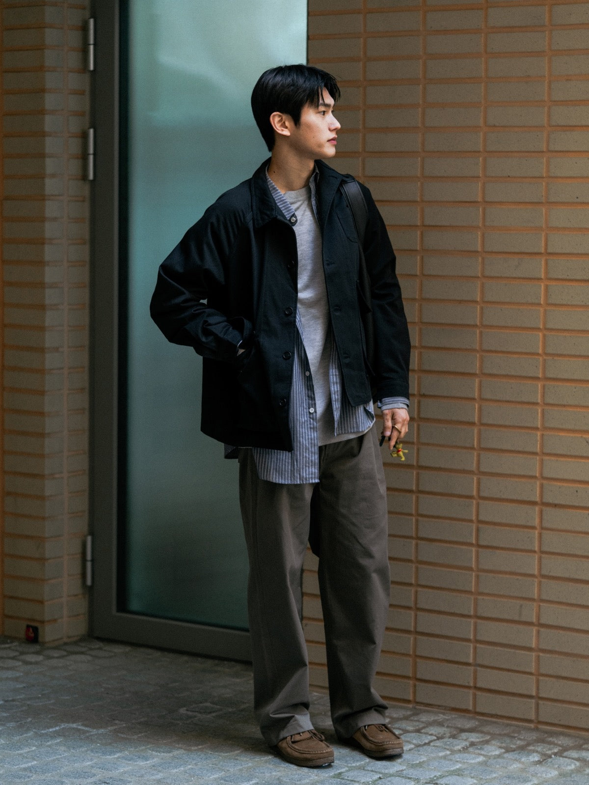 Daily Crewneck Sweater (Brown)