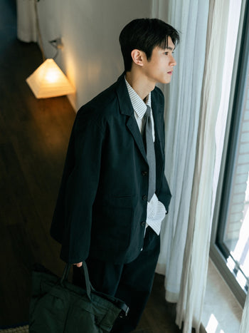 City Worker Club Jacket (Blue Gray)