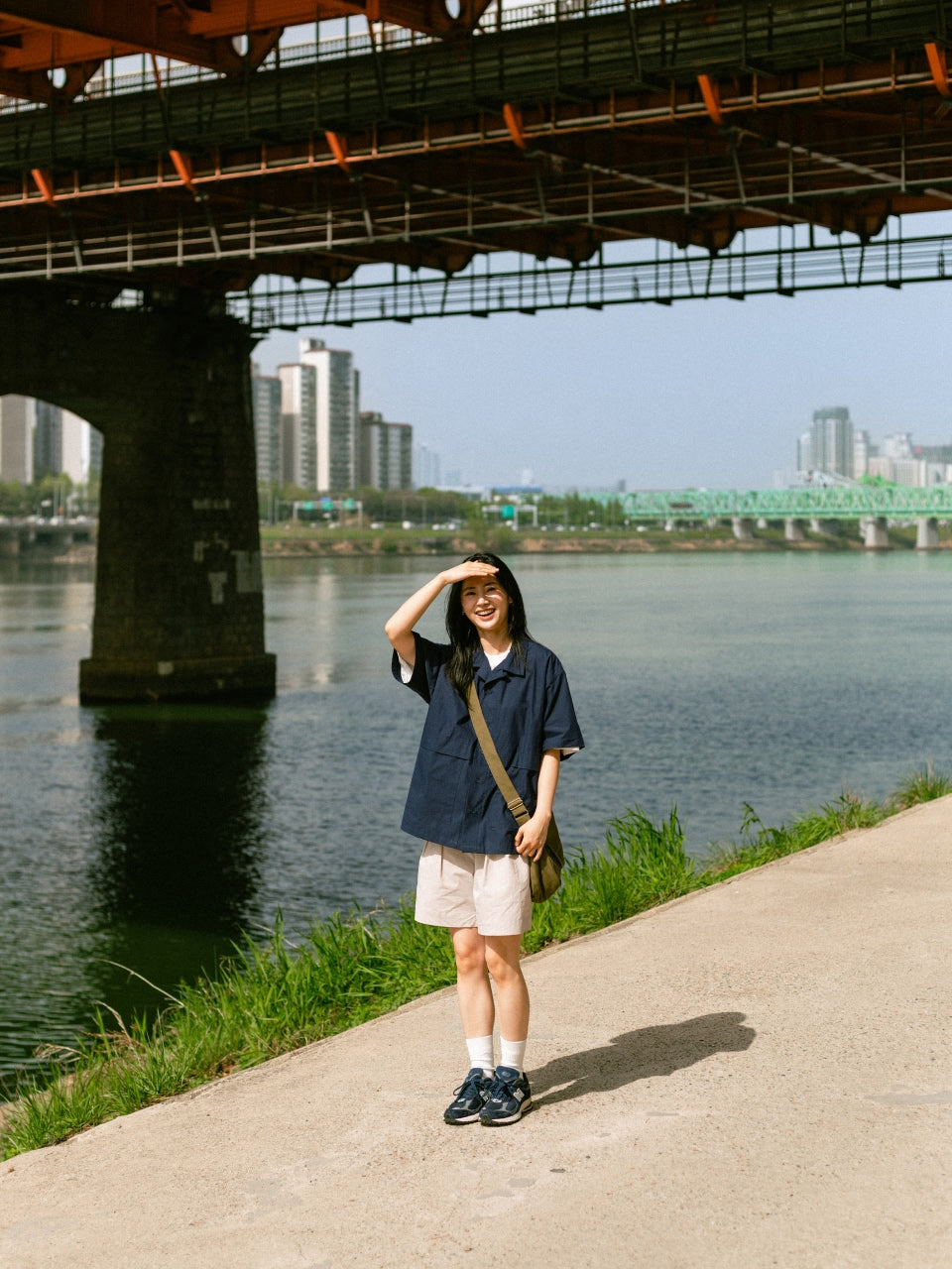 City Summer Light Banding Shorts (Charcoal)