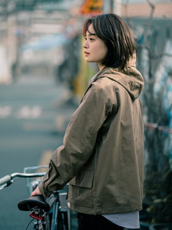 City Commuter Check Wind Jacket (Check Black)