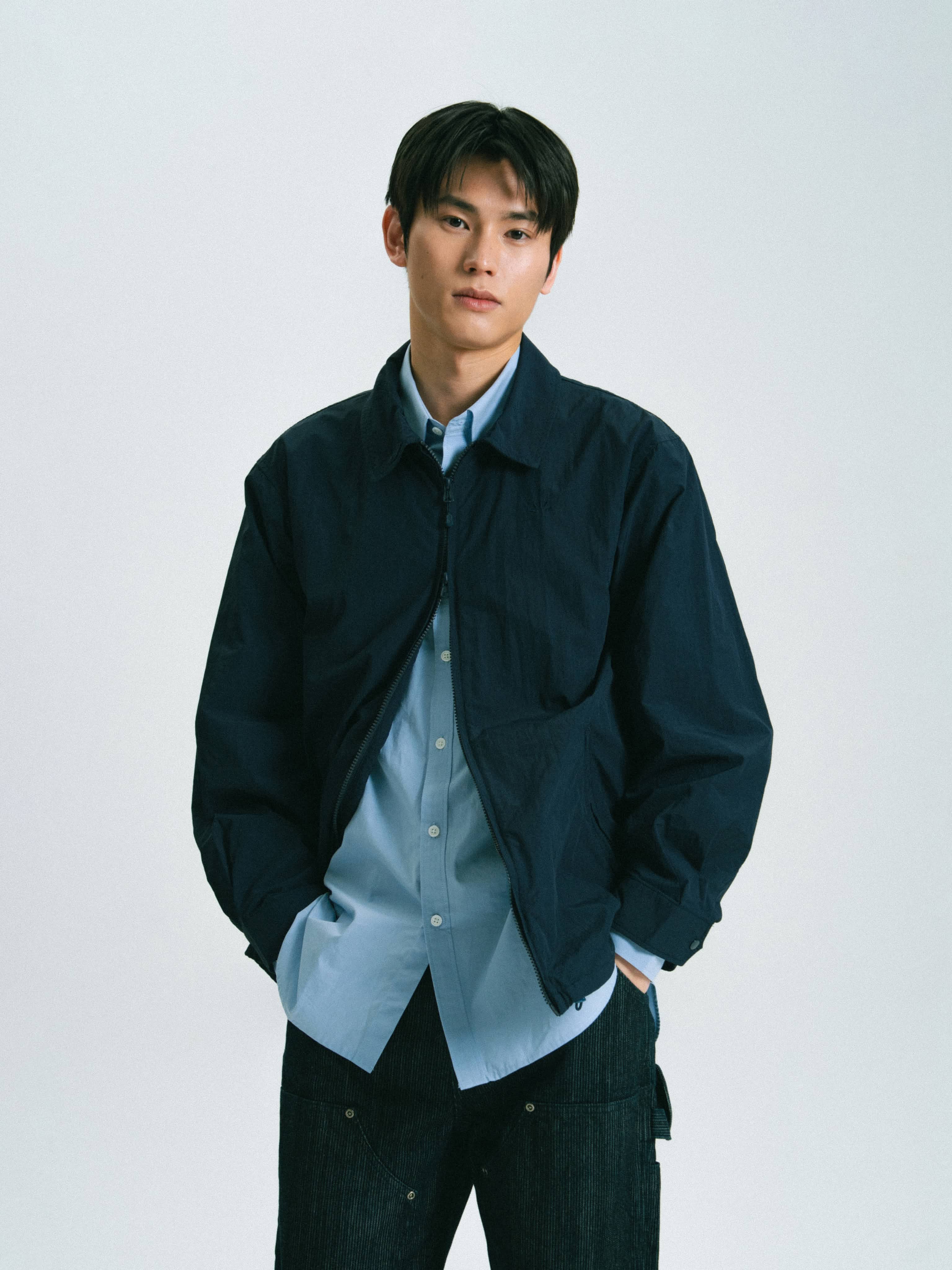 Comfort Drizzler Jacket (Blue Gray) | Havehad