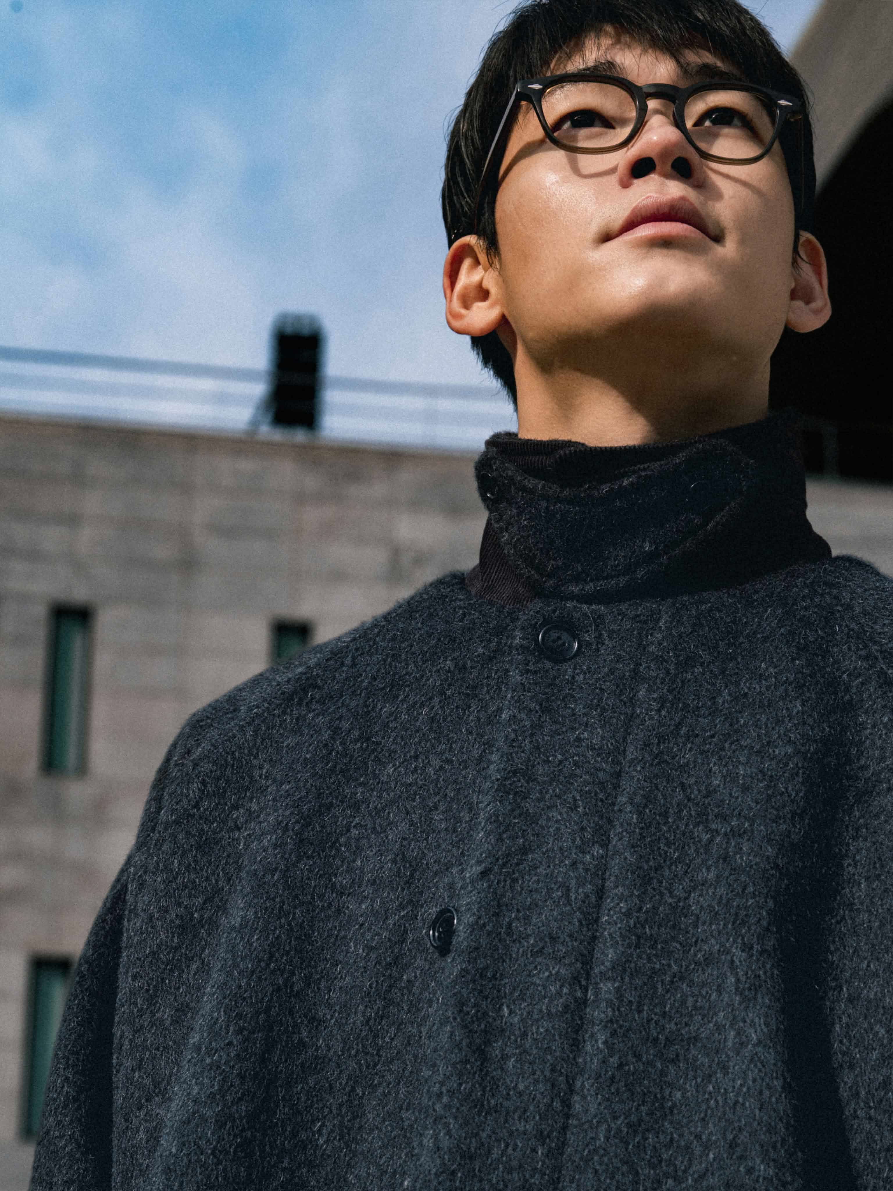 havehad City Wool Half Coat ハーフコート チャコール City Wool Half Coat (Charcoal) | Havehad