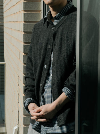 Light Wholegarments Cardigan (Blue)