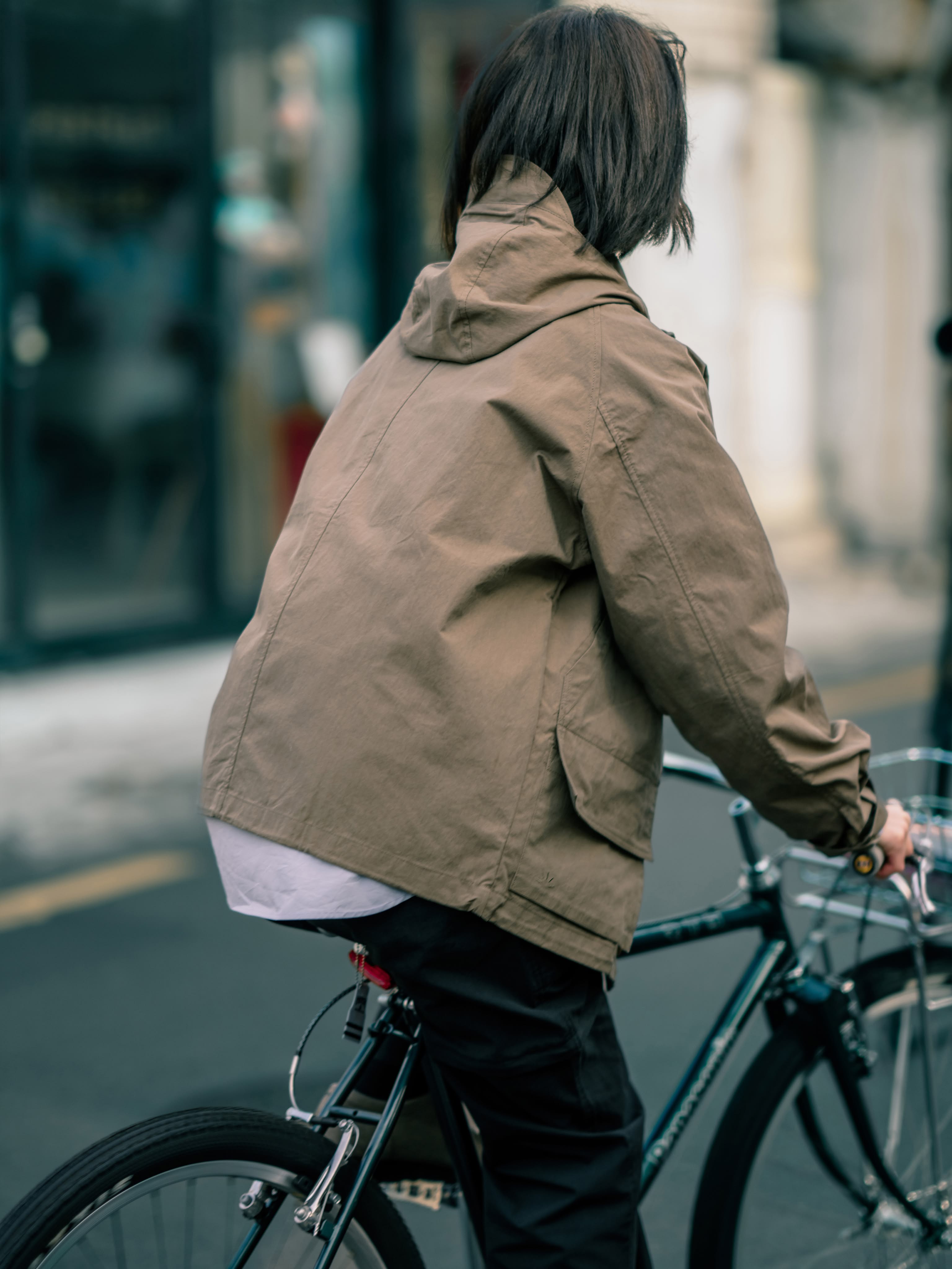 City Commuter Check Wind Jacket (Check Black) | Havehad