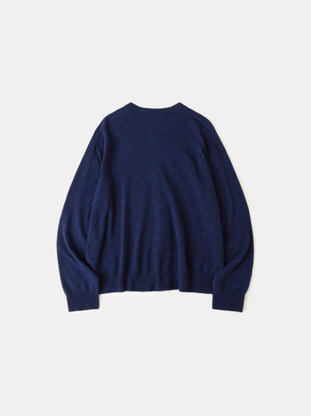 Light Wholegarments Cardigan (Navy)