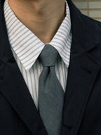 Everyday Pocket Stripe Shirts (White)