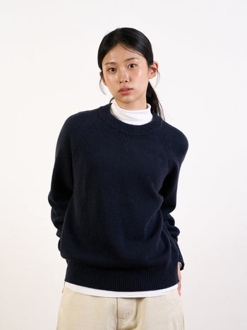 Yak Wool Crewneck Sweater - Gray | A3 (XL)