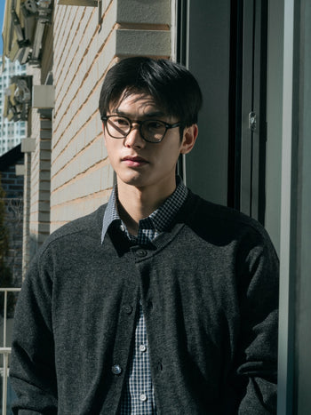 Light Wholegarments Cardigan (Blue)