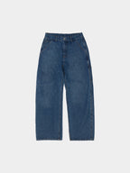 Heavy Cotton Carpenter Pants (Denim Blue)