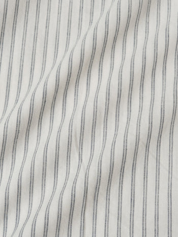 One Pocket Stripe Shirts (White)