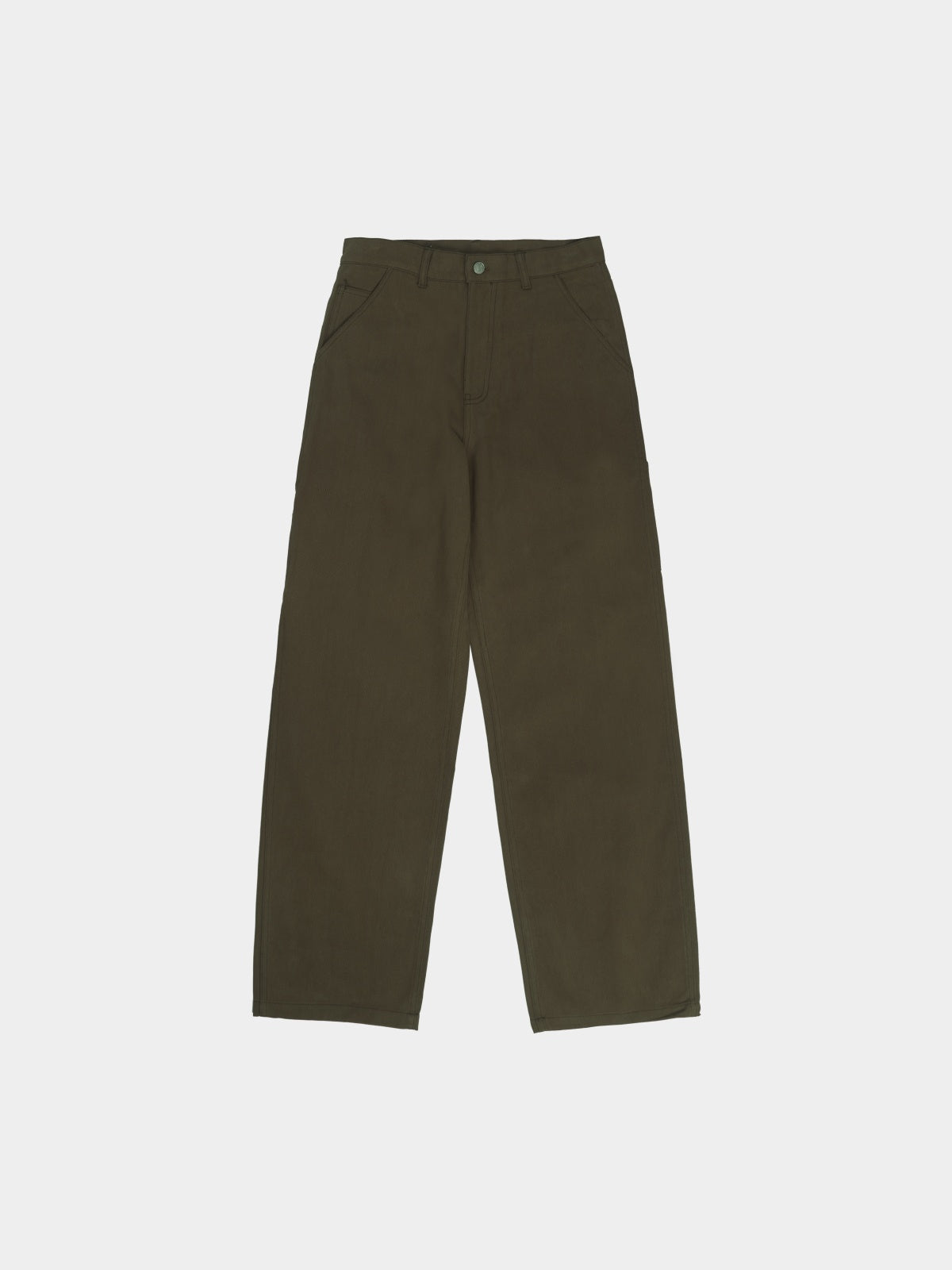 Heavy Cotton Carpenter Pants (Khaki)