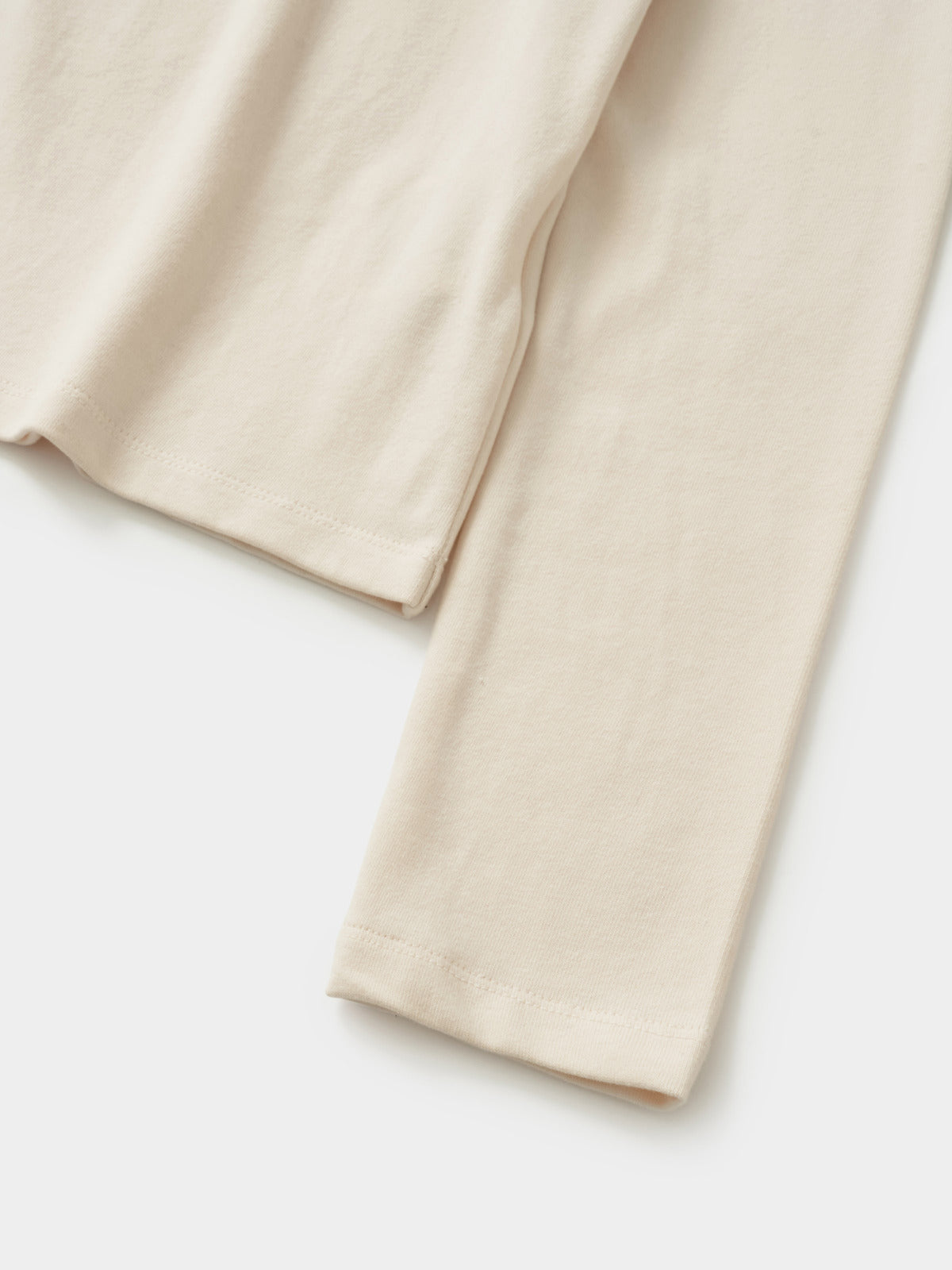 Mellow Slim Long Sleeves T-Shirt (Beige)