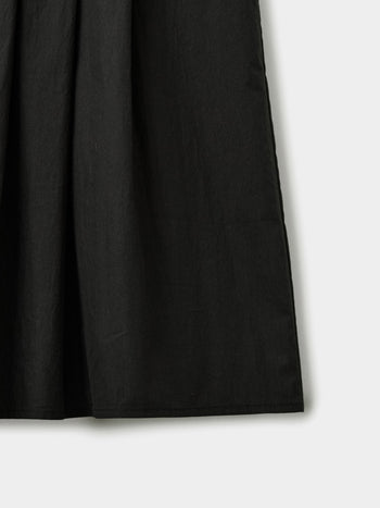 Pleats Sleeveless Top (Black)