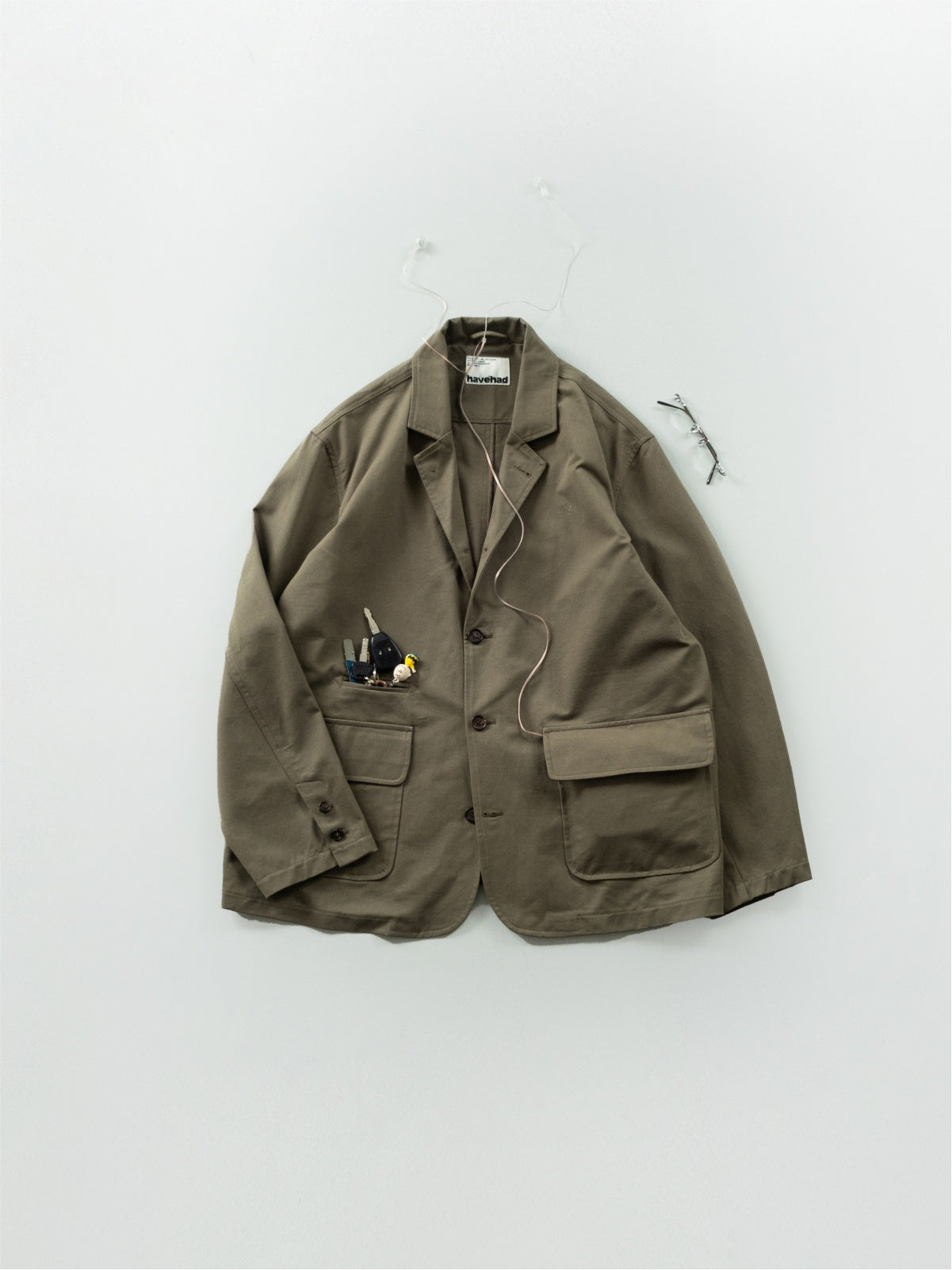 City Worker Club Set-up (Khaki Gray) — set overview