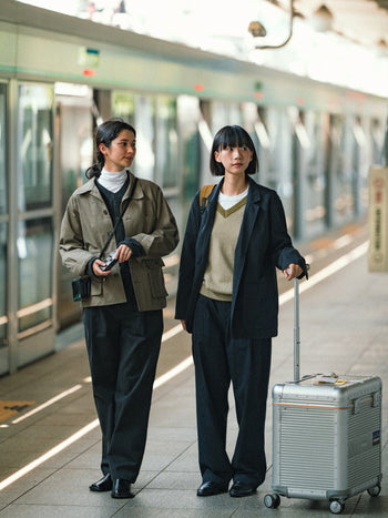 City Worker French Jacket (Khaki Gray)