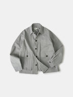 City Worker French Jacket (Blue Gray)