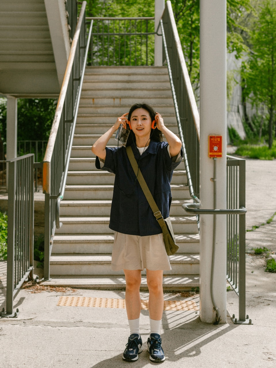 City Summer Light Banding Shorts (Navy)