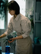 Everyday Pocket Stripe Shirts (White)