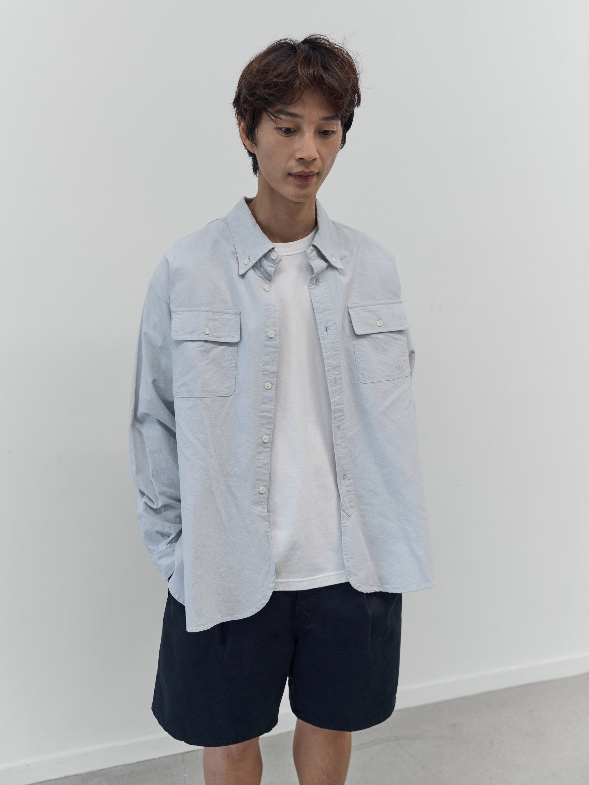 Oxford Work Shirts (Light Blue)
