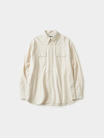 Oxford Work Shirts (Cream)