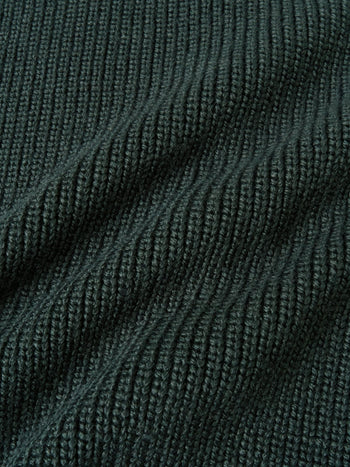 2way Zip-up Cardigan (Blue Green)