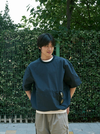Pocket Volume String Half Tee - Charcoal | A3 (XL)