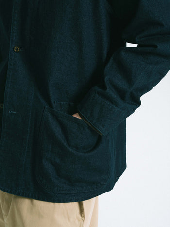 Denim Chore Jacket (Denim Blue)