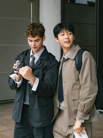 City Worker French Jacket (Navy)