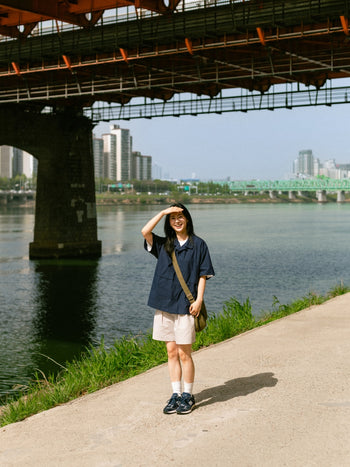 City Summer Light Banding Shorts (Navy)