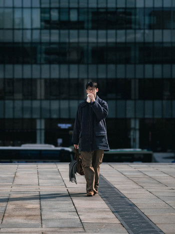 City Wool Half Coat (Black)